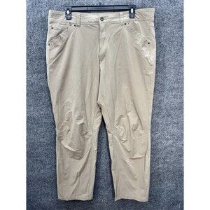 Killik Ripstop Pants Mens 42 Khaki Beige Outdoor Hiking Cargo Lightweight EUC